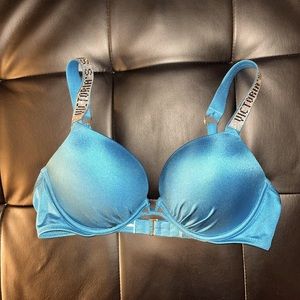 Victoria’s Secret diamond embellished strap SWIM top